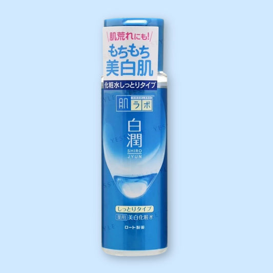 HADA LABO Shirojyun Whitening Lotion Rich 170 ml – brightening Japanese lotion with tranexamic acid and hyaluronic acid