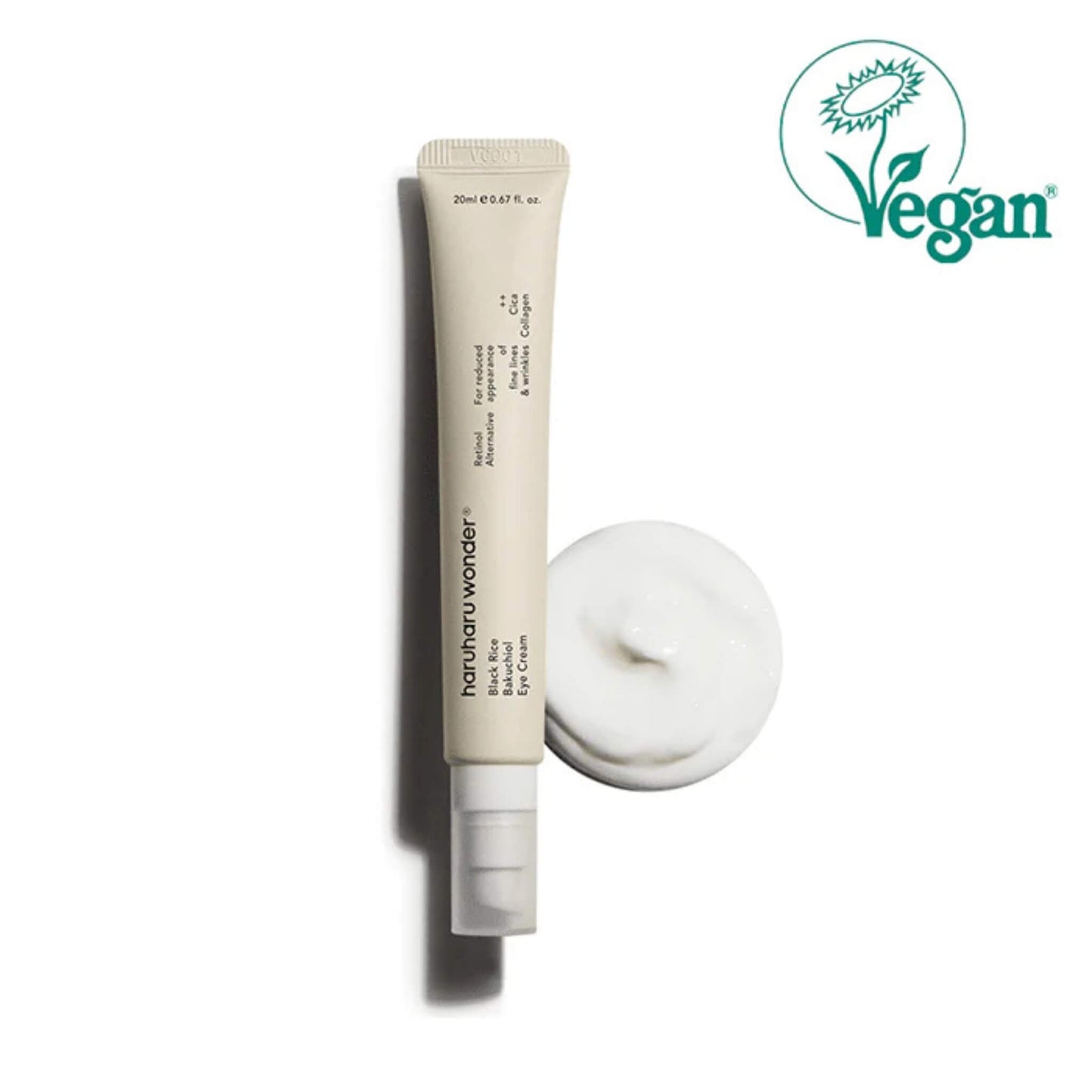 haruharu wonder black rice bakuchiol eye cream 20ml firming brightening korean eye cream