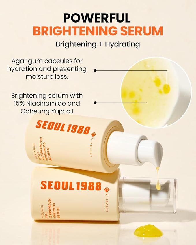 KSECRET SEOUL 1988 Glow Serum with Niacinamide 15% and Yuja Brightening 30ml