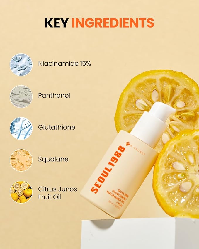 KSECRET SEOUL 1988 Glow Serum with Niacinamide 15% and Yuja Brightening 30ml