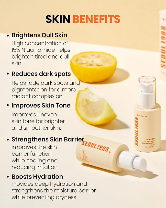 KSECRET SEOUL 1988 Glow Serum with Niacinamide 15% and Yuja Brightening 30ml