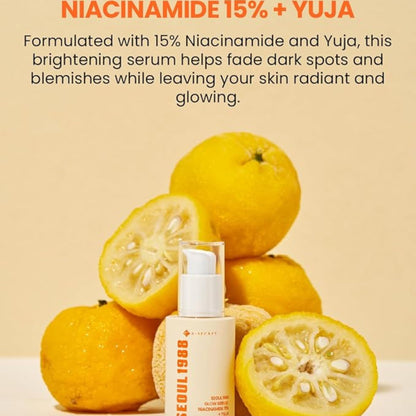 K-SECRET SEOUL 1988 Glow Serum : Niacinamide 15% + Yuja (Brightening) 30ml