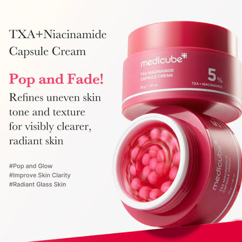 MEDICUBE Age‑R Booster Pro Device + TXA Niacinamide Capsule Cream (55g) Set