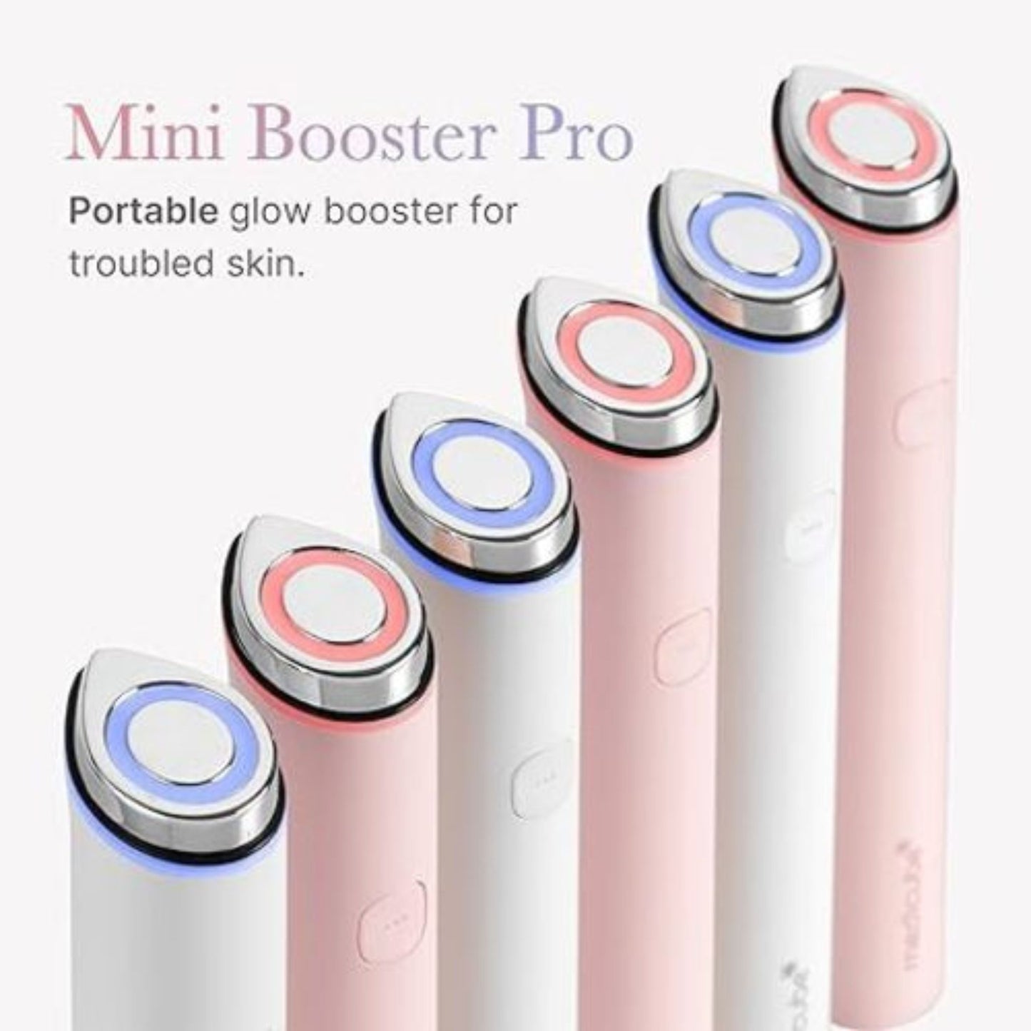 MEDICUBE AGE-R Booster Pro Mini (White) | Facial LED Skincare Device