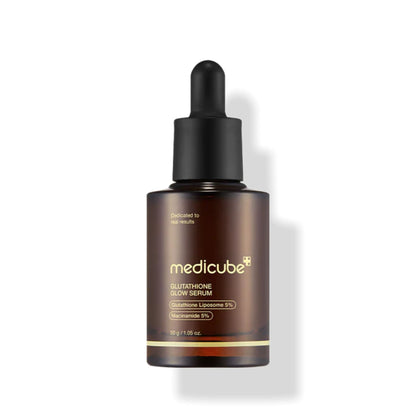 MEDICUBE Age-R Glutathione Glow Serum 30g with Glutathione, Niacinamide, and Peptides for brightening and firming care