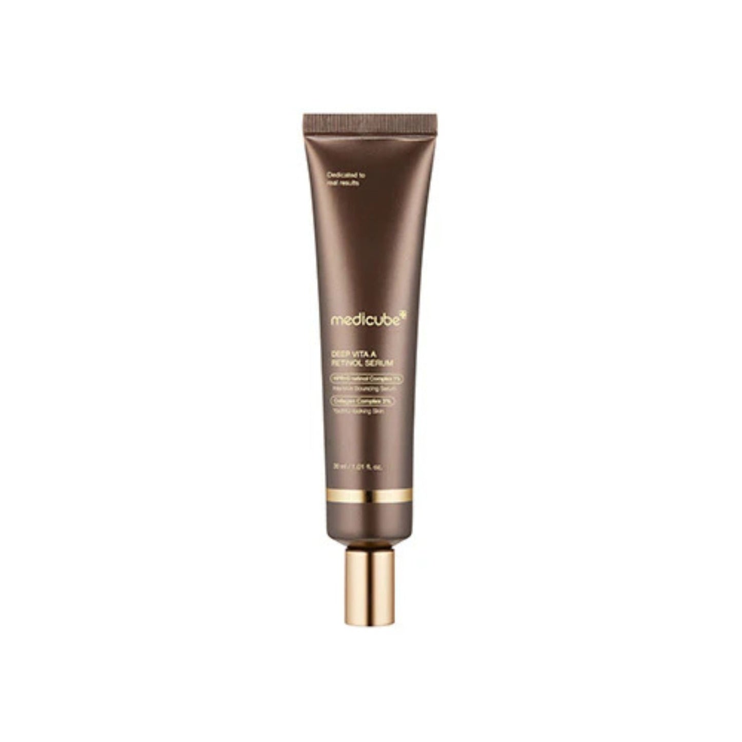 MEDICUBE Deep Vita A Retinol Serum 30ml - Korean anti aging serum with bakuchiol and niacinamide