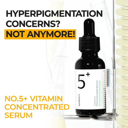 NUMBUZIN No.5 Vitamin Concentrated Serum – Brightening & Hyperpigmentation Treatment (30ml)