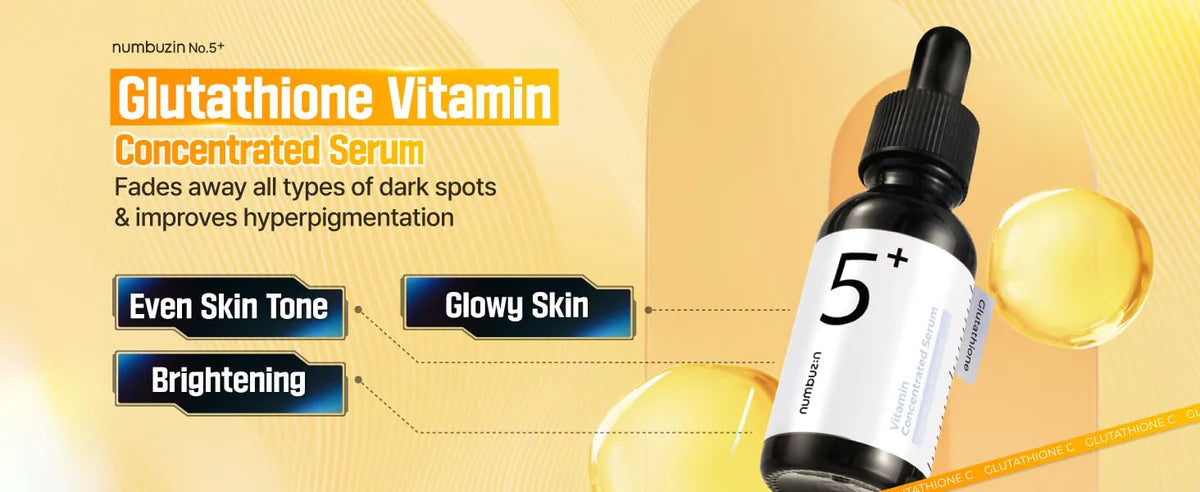 NUMBUZIN No.5 Vitamin Concentrated Serum – Brightening & Hyperpigmentation Treatment (30ml)