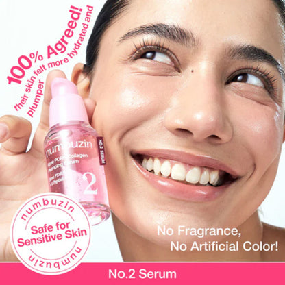 NUMBUZIN No.2 Rose PDRN Collagen Plumping Serum (30ml) – Firming & Hydrating