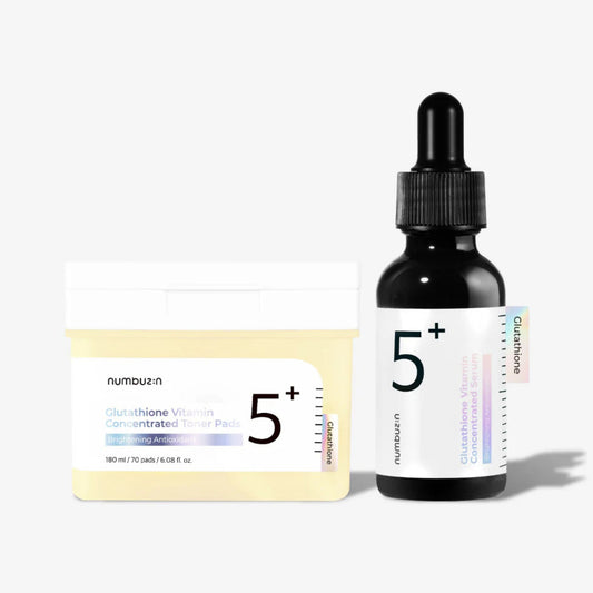 NUMBUZIN No.5 Dark Spot-Fading Duo with serum and toner pads