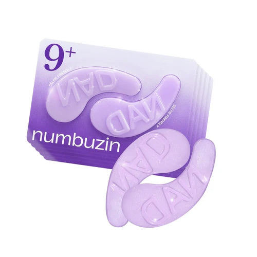 NUMBUZIN No. 9 NAD⁺ Collagen Under-Eye Patches (5 Pairs) – Cooling, Depuffing & Anti-Aging with Peptides & Niacinamide