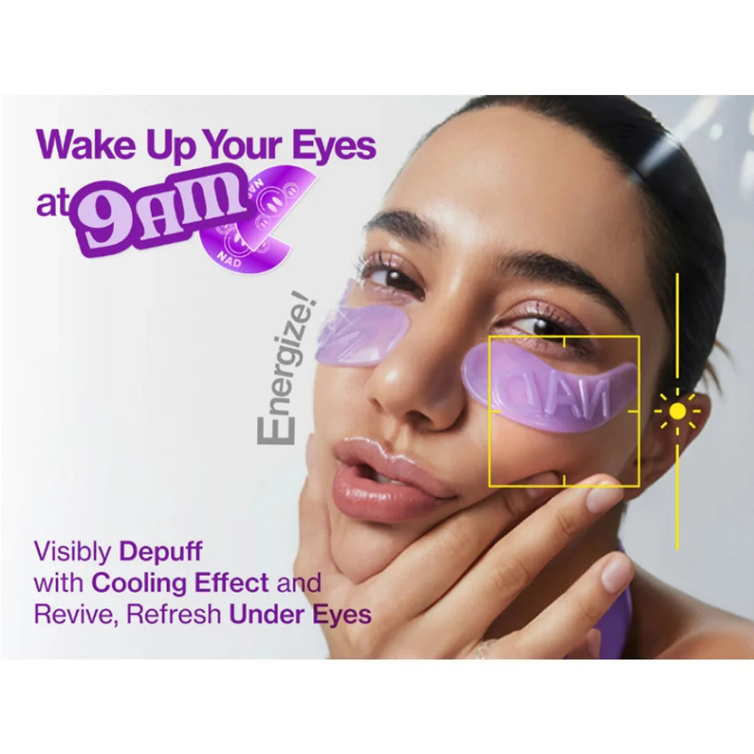 NUMBUZIN No. 9 NAD⁺ Collagen Under-Eye Patches (5 Pairs) – Cooling, Depuffing & Anti-Aging with Peptides & Niacinamide