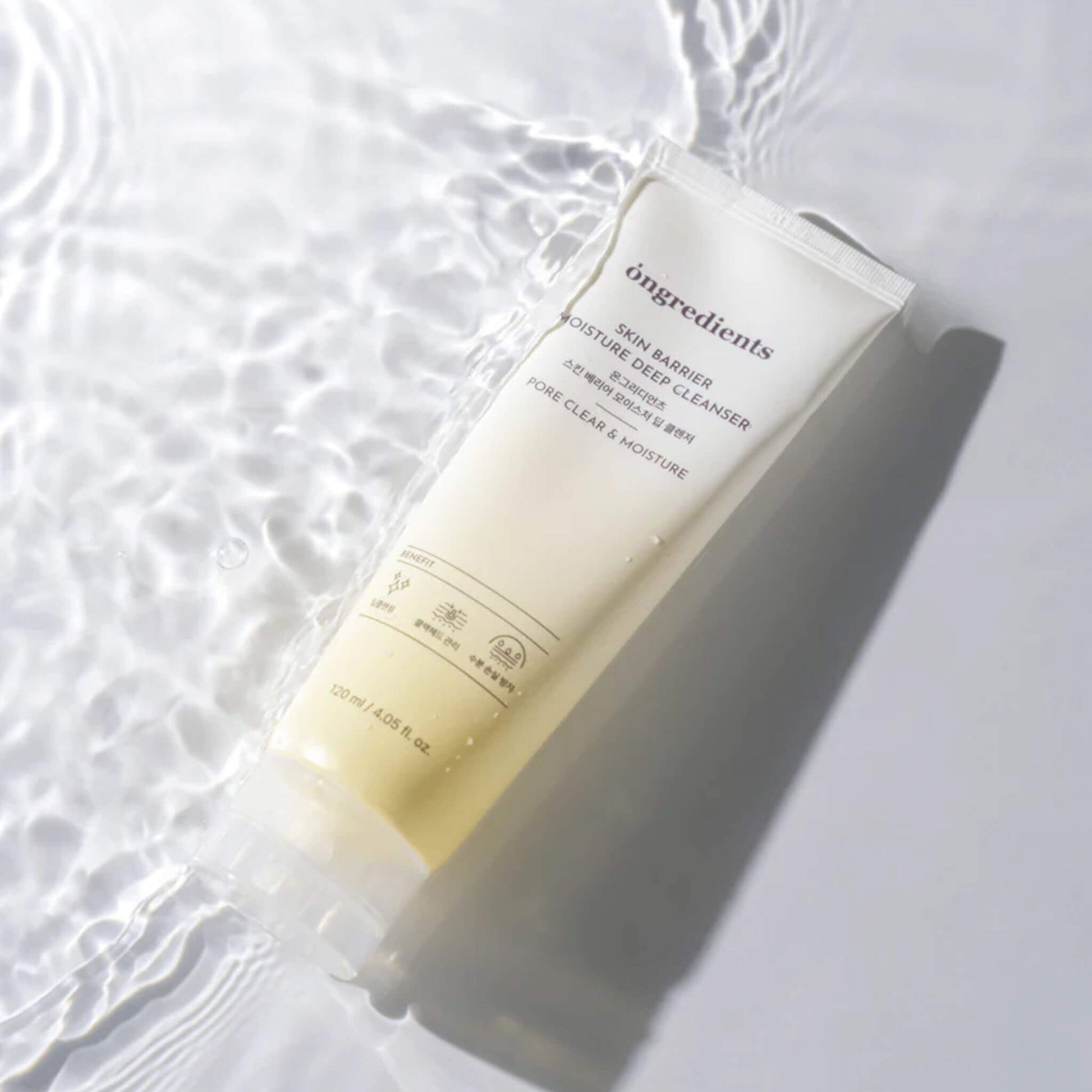 ongredients skin barrier moisture deep cleanser 150ml korean hydrating face wash