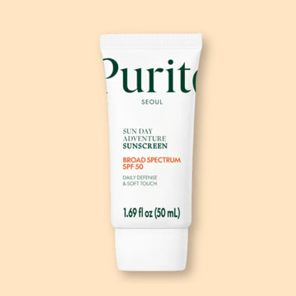 PURITO Sun Day Adventure Sunscreen – Lightweight Broad-Spectrum SPF 50