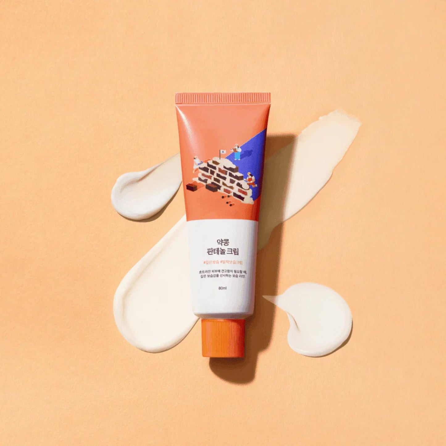 ROUND LAB Soybean Panthenol Cream 80ml – Nourishing Barrier Cream