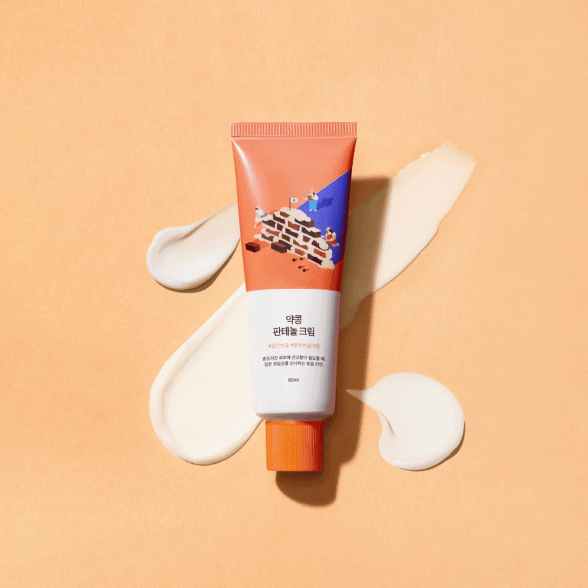 ROUND LAB Soybean Panthenol Cream 80ml – Nourishing Barrier Cream