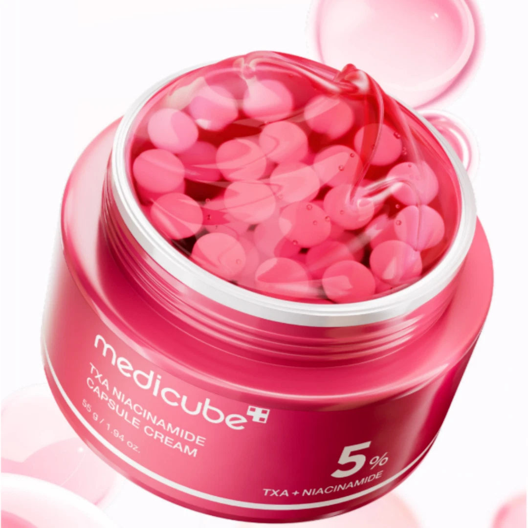 MEDICUBE Age‑R Booster Pro Device + TXA Niacinamide Capsule Cream (55g) Set