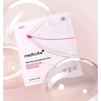 MEDICUBE PDRN Pink Collagen Gel Mask – 4 ea (28g each)