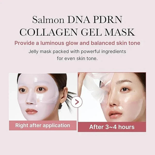 MEDICUBE PDRN Pink Collagen Gel Mask – 4 ea (28g each)