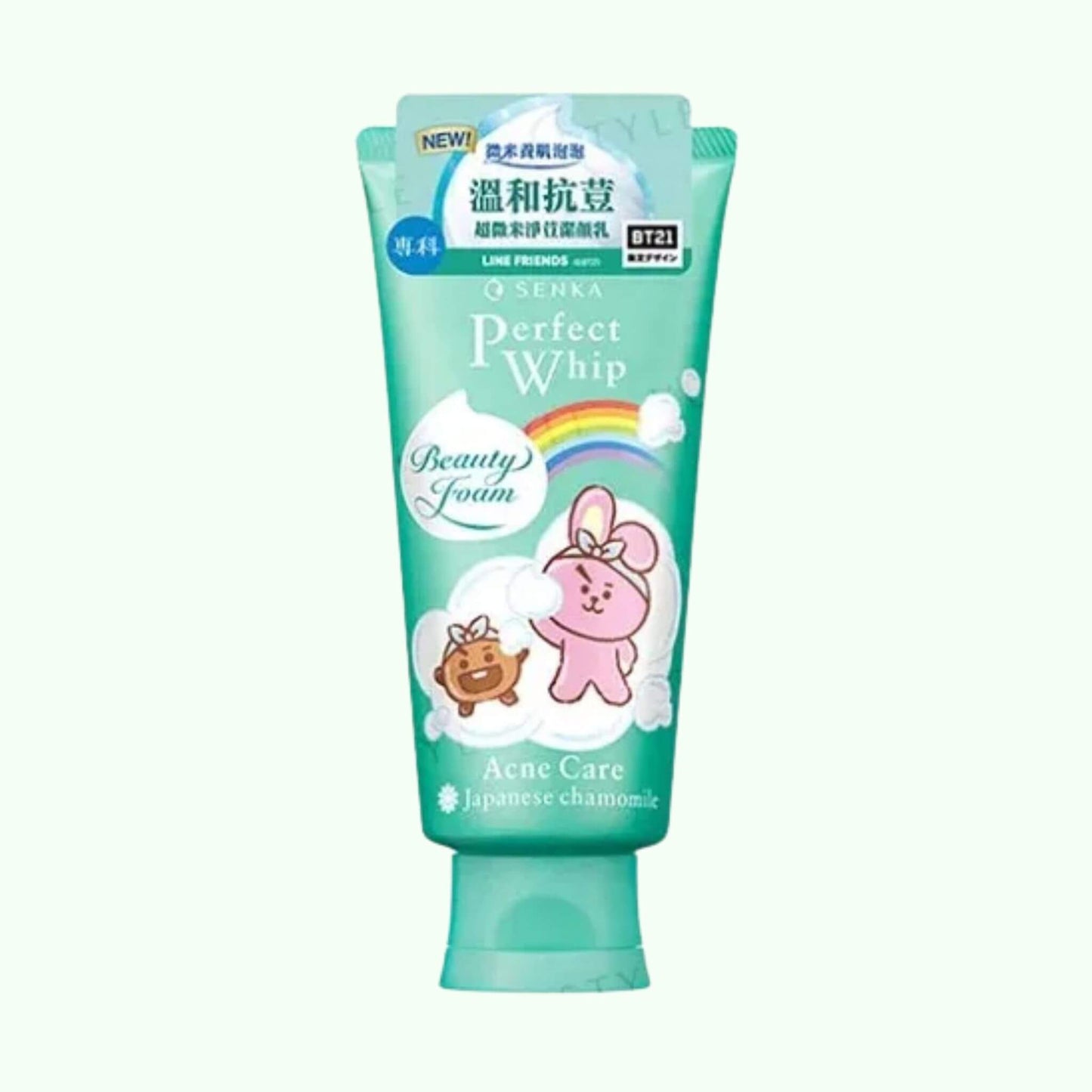SHISEIDO SENKA x BT21 Perfect Whip Acne Care 120 g Limited Edition Cleanser