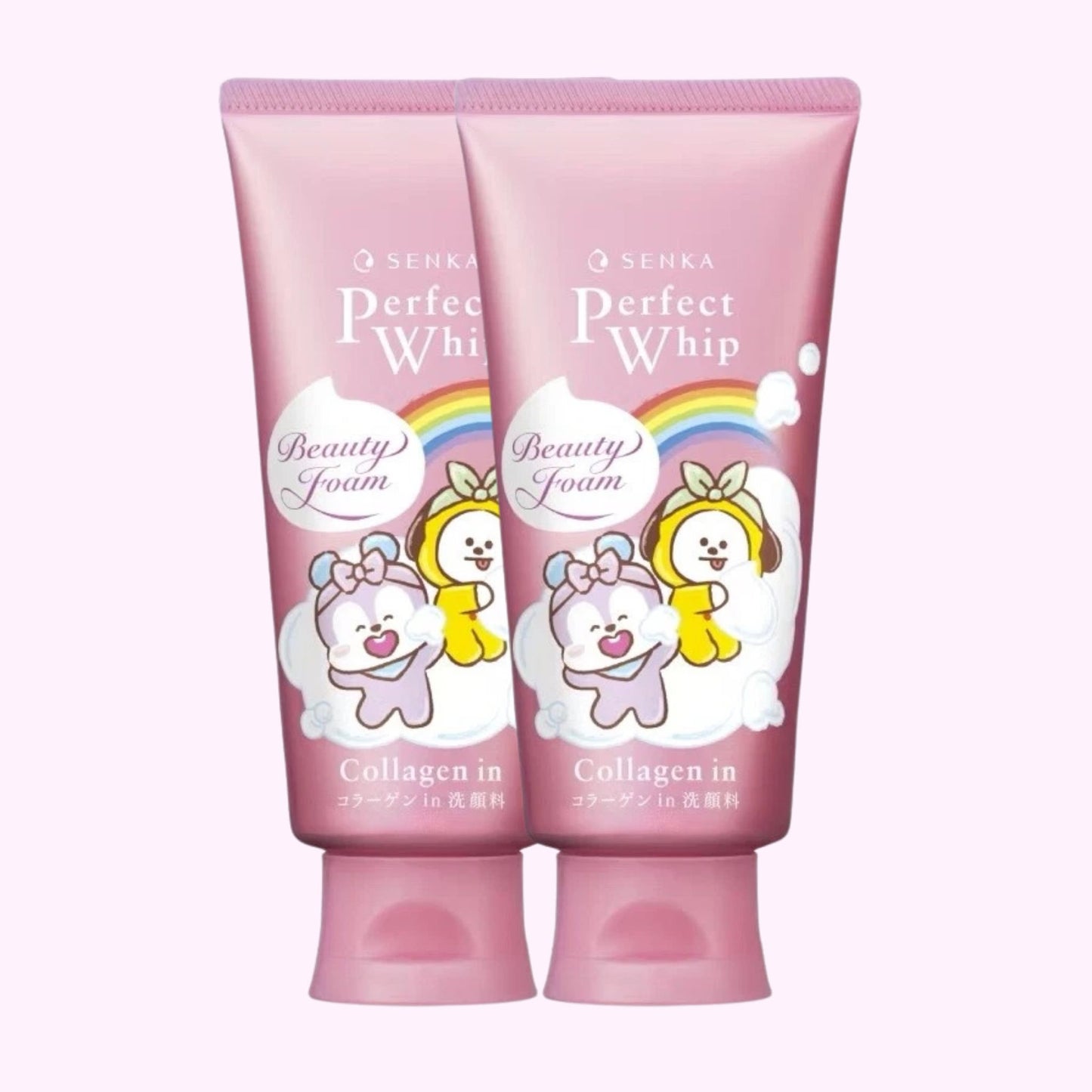 SHISEIDO SENKA x BT21 Perfect Whip Collagen In (120 g × 2) | Limited Edition