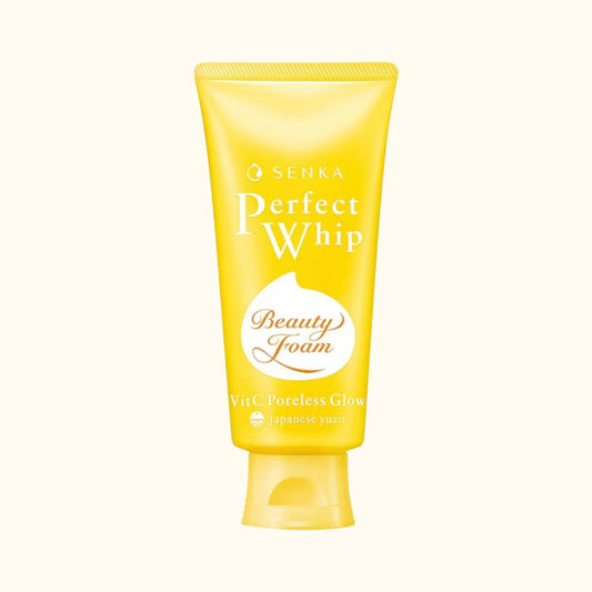 Shiseido Senka Perfect Whip Vitamin C Poreless Glow cleansing foam 100g Japanese face wash