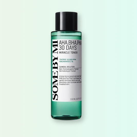 SOME BY MI AHA BHA PHA 30 Days Miracle Toner 150ml bottle front view