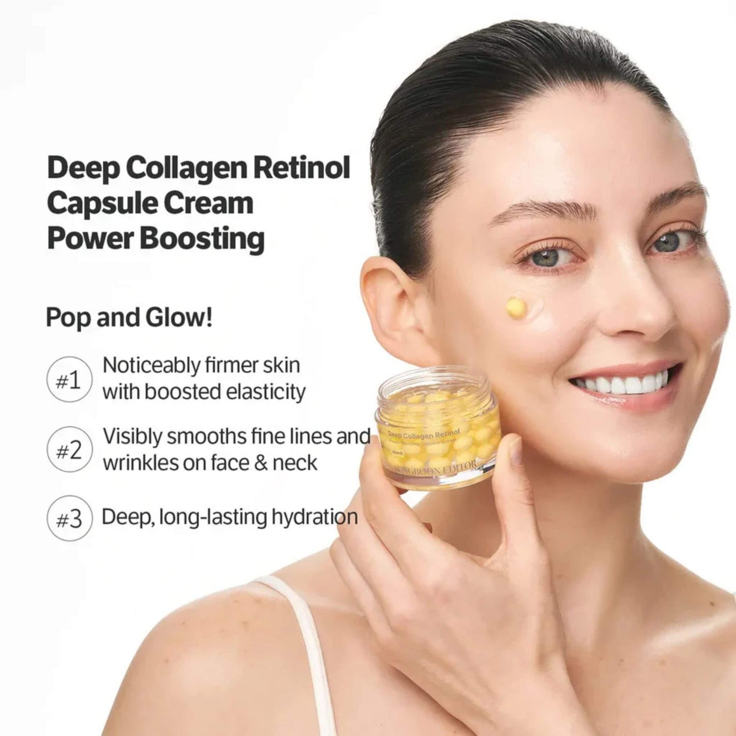 SUNGBOON EDITOR Deep Collagen Retinol Power Boosting Capsule Cream (50ml)