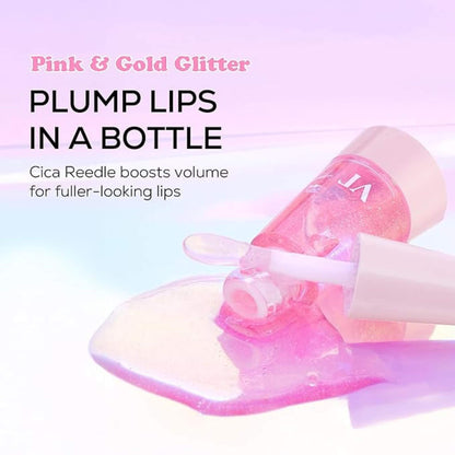 vt reedle shot lip plumper twinkle 4.5g korean glossy volumizing lip plumper