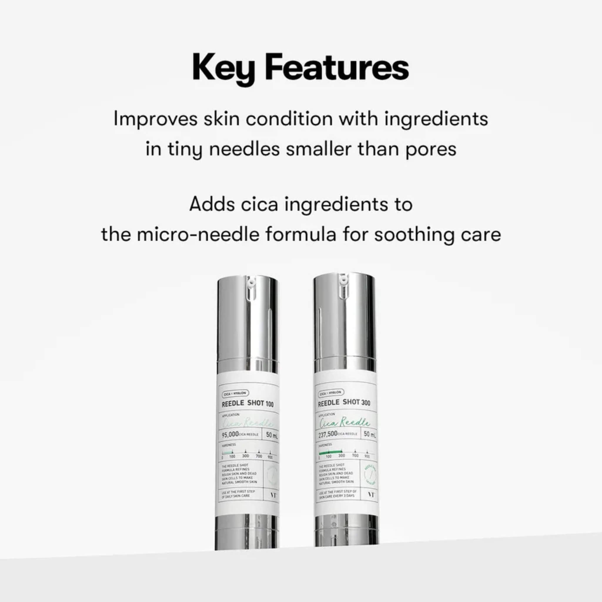 VT Cosmetics Shining Holiday Set | Reedle Shot + PDRN Essence +
